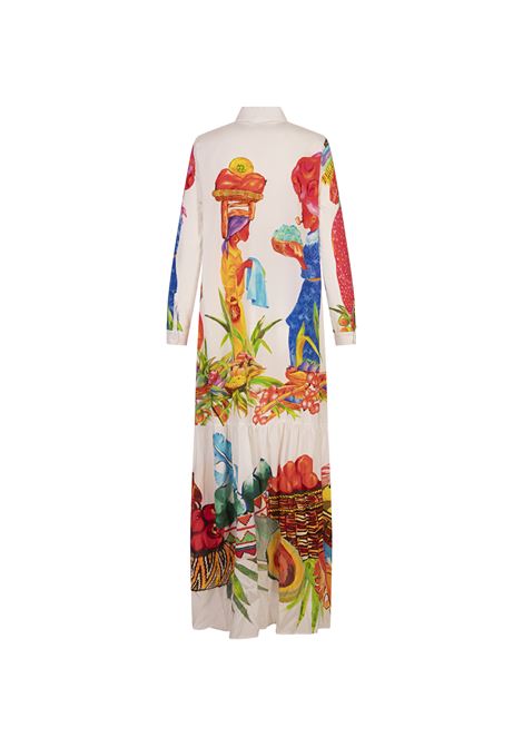 Abito Scamiciato Stampato STELLA JEAN | SS25SJA210D013